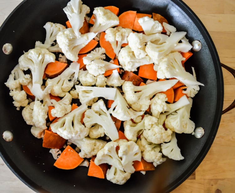 Crispy Chickpea and Sweet Potato Salad