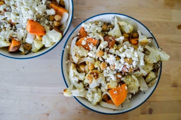 Crispy Chickpea and Sweet Potato Salad