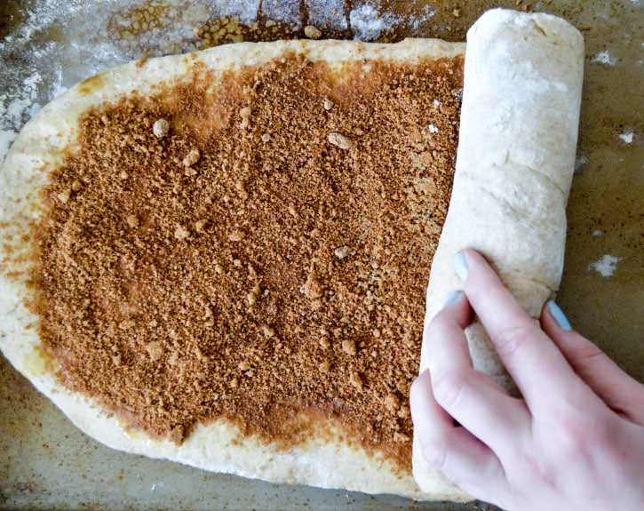Vanilla Cinnamon Swirl Bread