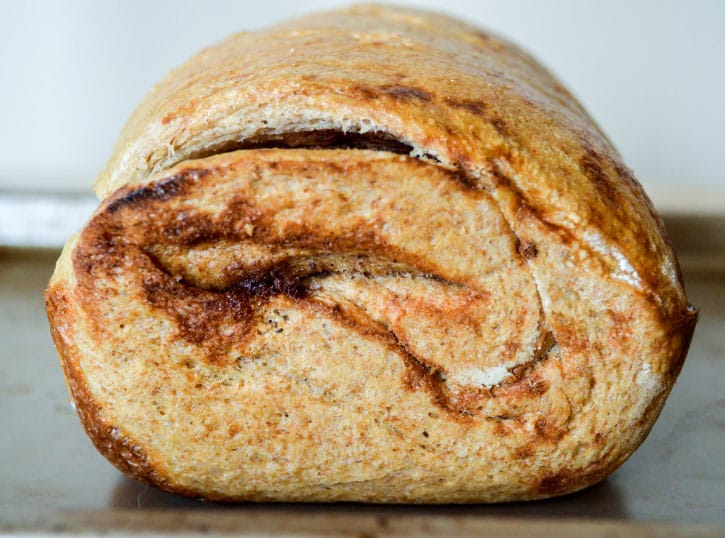 Vanilla Cinnamon Swirl Bread