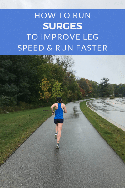 How to Run Surges to Improve Leg Speed