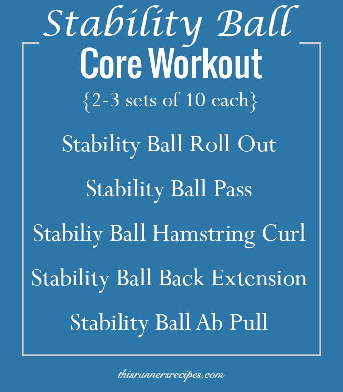 Stability Ball Core Workout