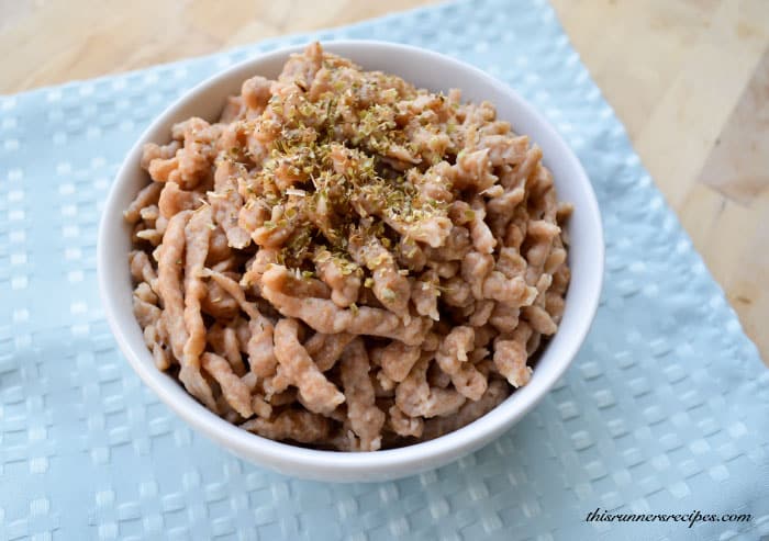 Whole Wheat Spaetzle