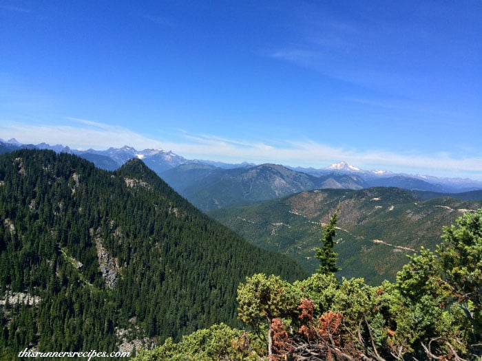 Hiking to Beckler Peak