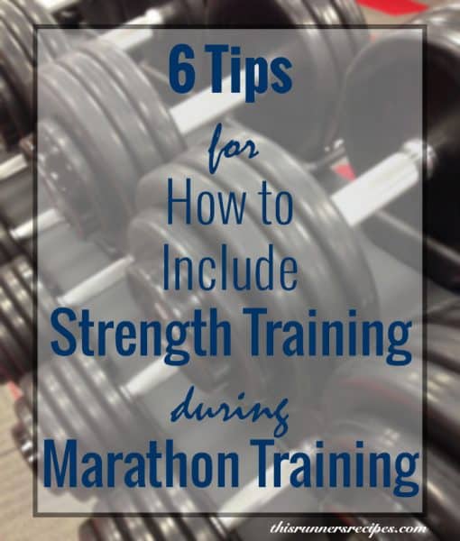 How to include Strength Training during Marathon Training