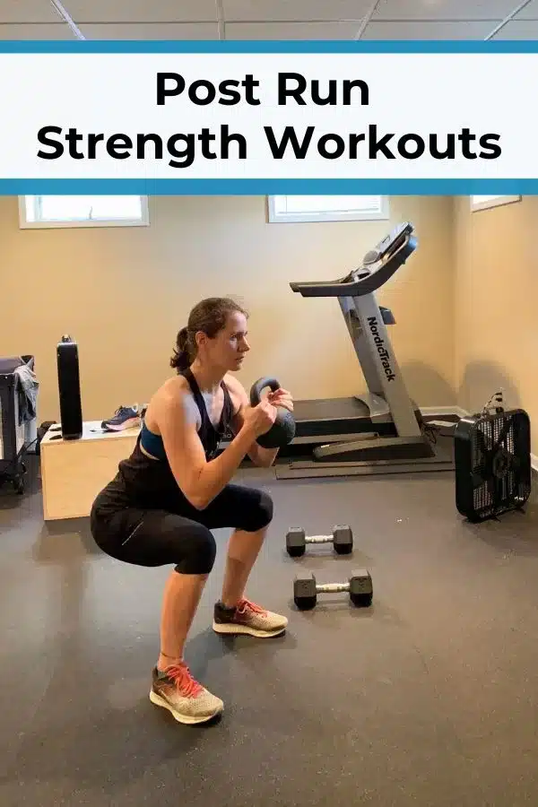 Read the full article to learn about post run workouts and find some strength workouts for after running