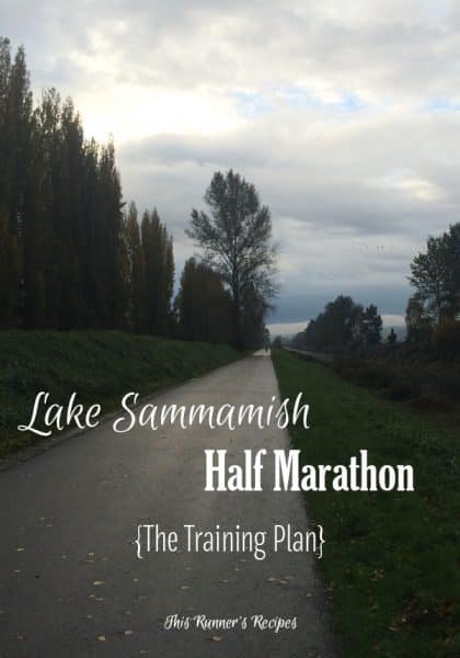 Lake Sammamish Half Marathon Training Plan