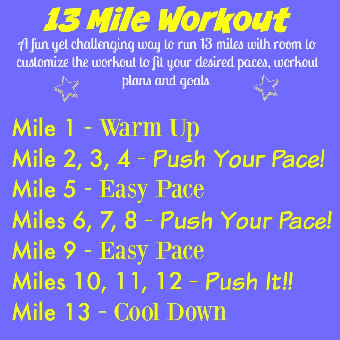 Half Marathon Long Run Workout