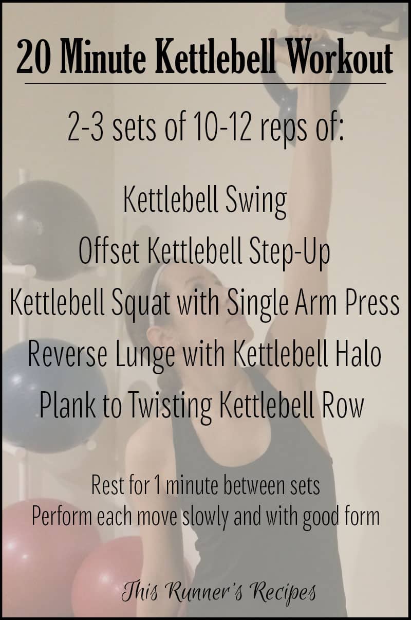 20 Minute Kettlebell Workout for Runners
