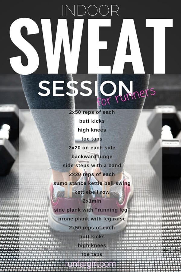 Check out these 6 indoor workouts for runners the next time you need a quick sweat session while stuck inside.