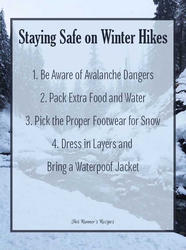 4 Tips for Staying Safe on Winter Hikes
