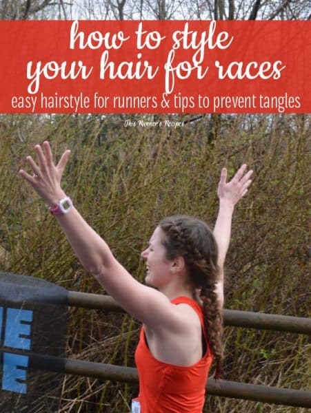 Tangle-Proof Hairstyle for Runners