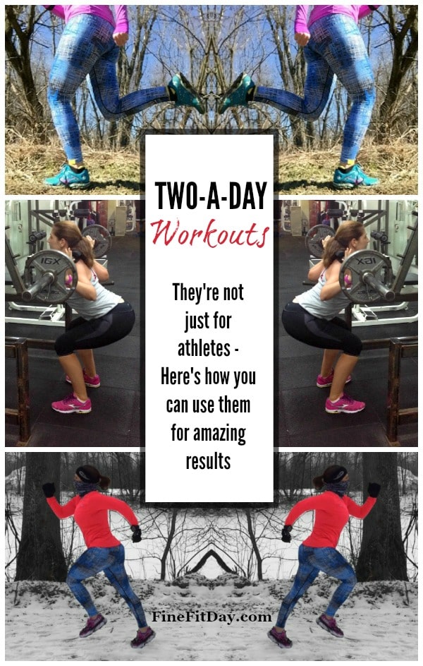 Check out 6 Two a Day Workouts for Runners for when you actually have time to do more than one workout in a day!