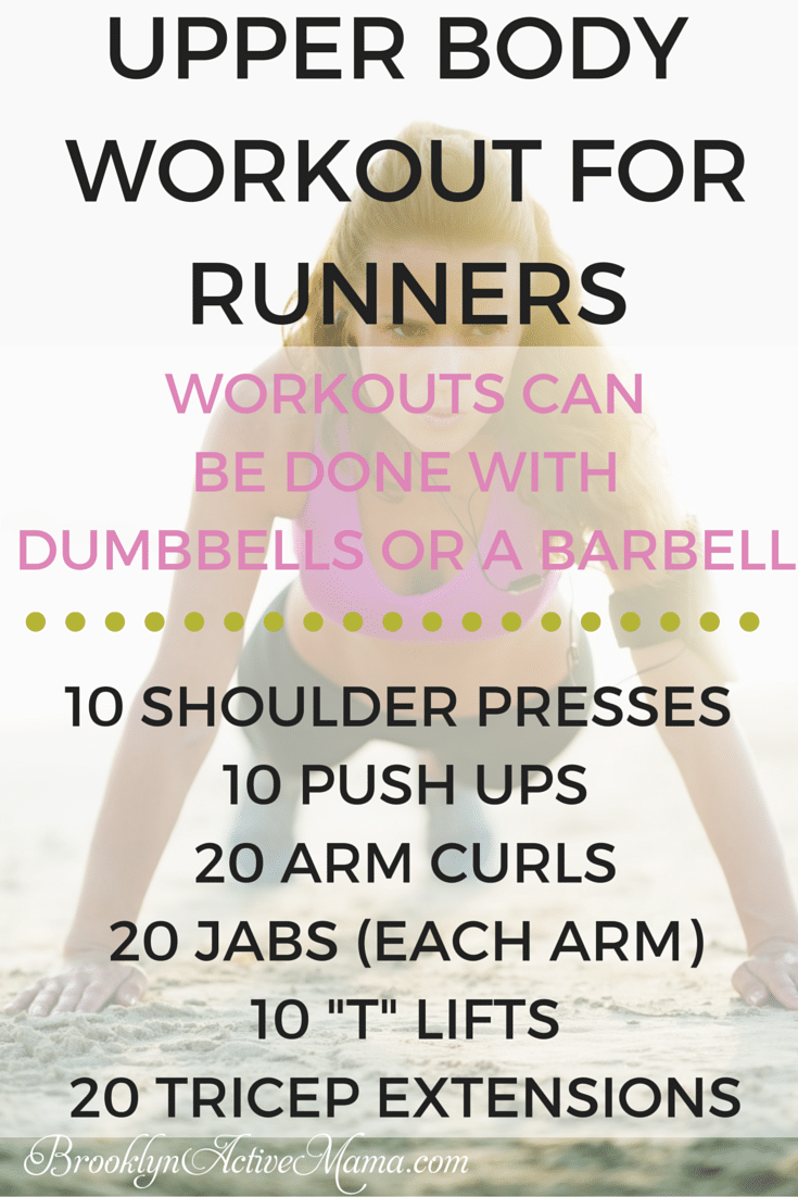 6 Upper Body Workouts for Runners