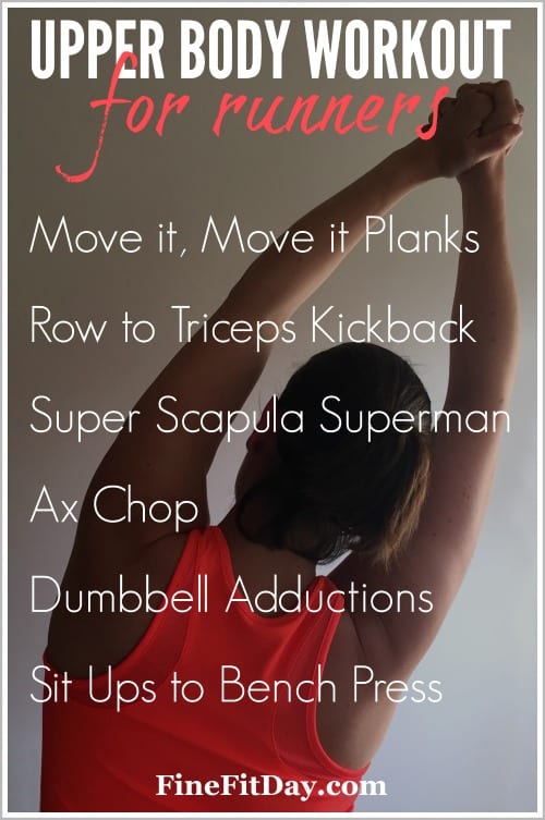 6 Upper Body Workout for Runners - Fine Fit Day