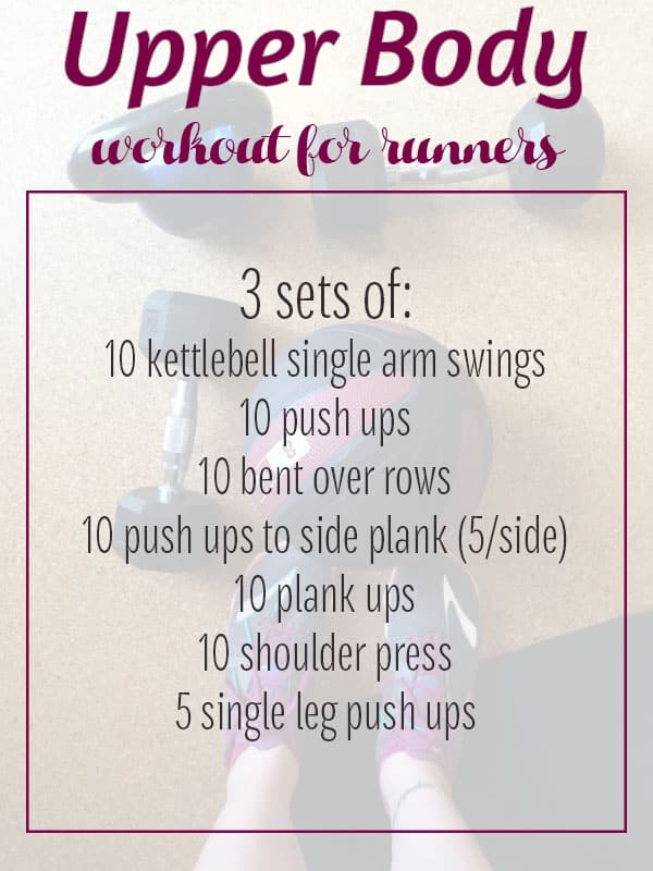 6 Upper Body Workouts for Runners