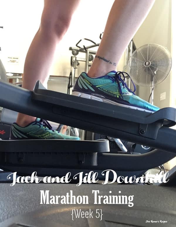 Jack and Jill Marathon Training Week 5