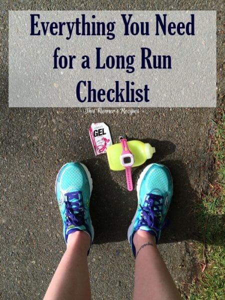 Pre Long Run Checklist: Everything you need for a successful and enjoyable long run in marathon or half marathon training.