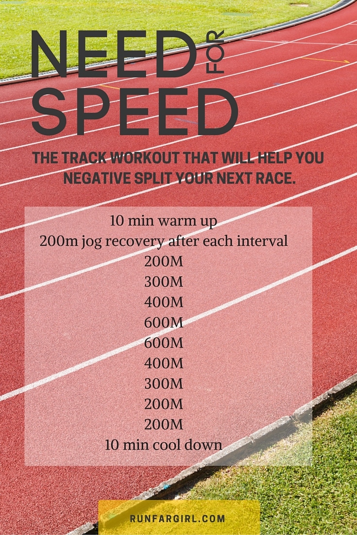 Hone your 5K pacing skills and finish strong with this speed workout from RunFarGirl