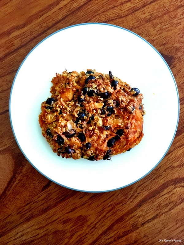 Recipe Challenge: Sweet Potato, Black Bean, and Quinoa Burger