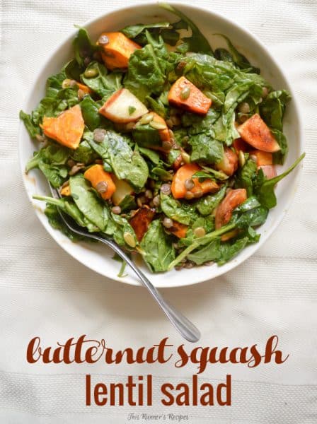 Butternut Squash Lentil Salad