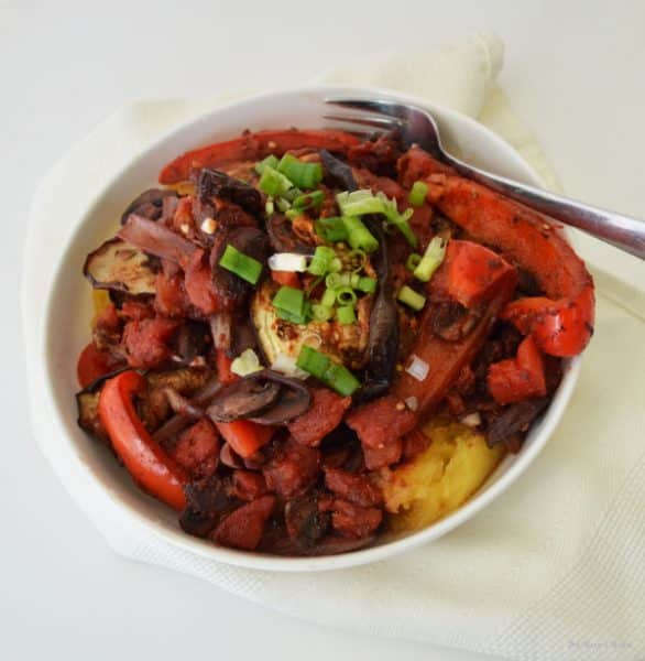 Eggplant Cacciatore (Vegetarian Recipe Challenge)