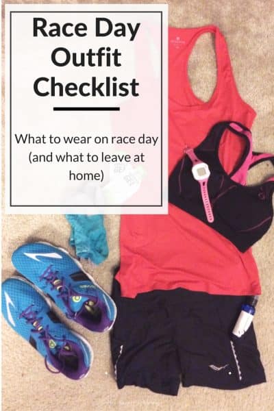 Race Day Outfit Checklist