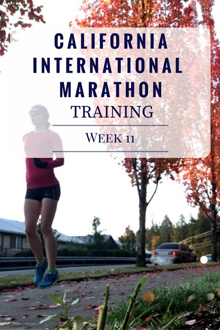 California International Training Week 11