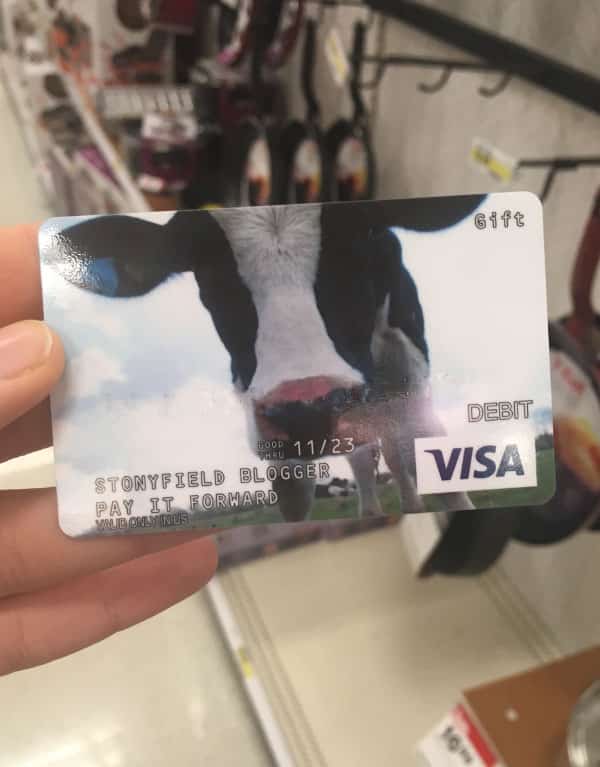Paying It Forward this Holiday Season with Stonyfield