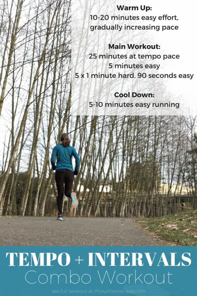 Train smarter and Run Faster with this Tempo and Interval Combo Workout