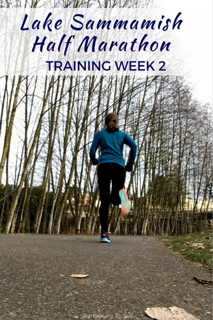 Lake Sammamish Half Marathon Training Week 2