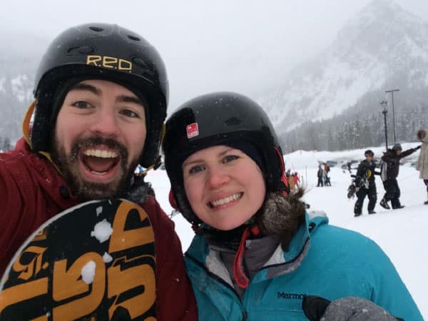 When a Runner Learns to Snowboard