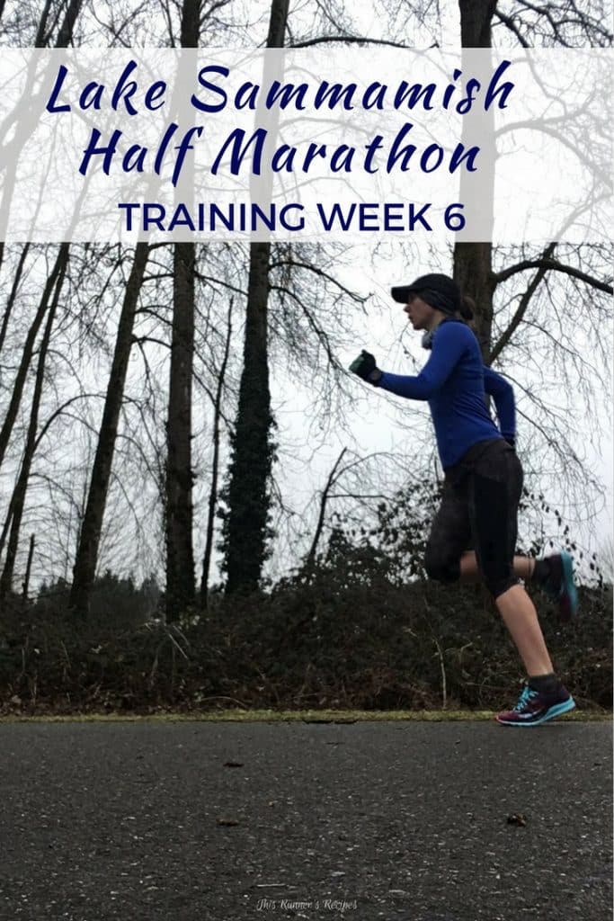 Lake Sammamish Half Marathon Training 2017