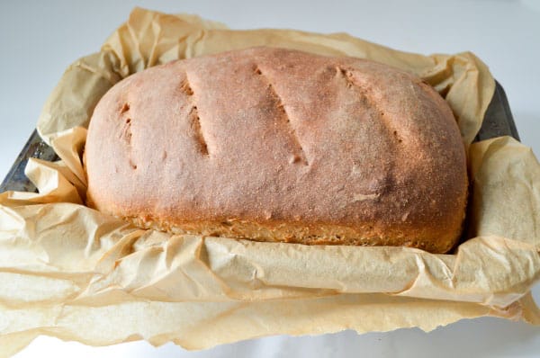 Whole Wheat Sourdough Bread