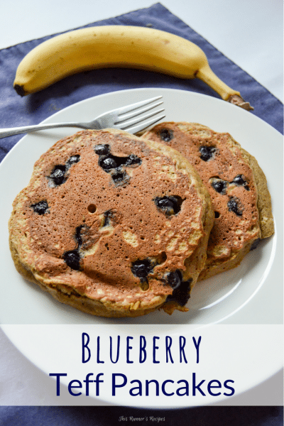 Blueberry Teff Pancakes