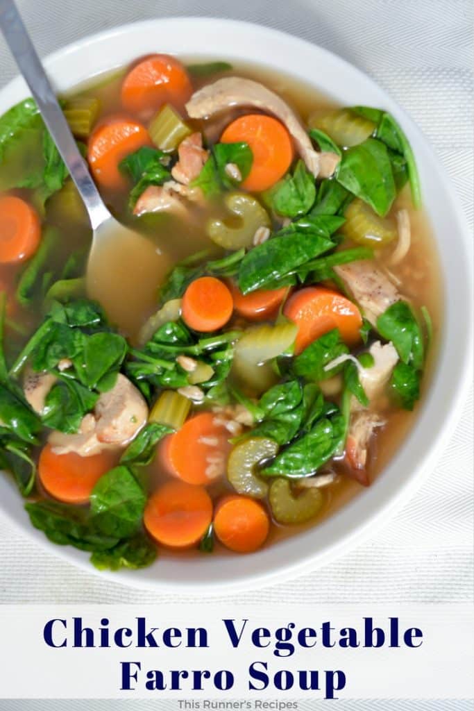 Chicken Vegetable Farro Soup