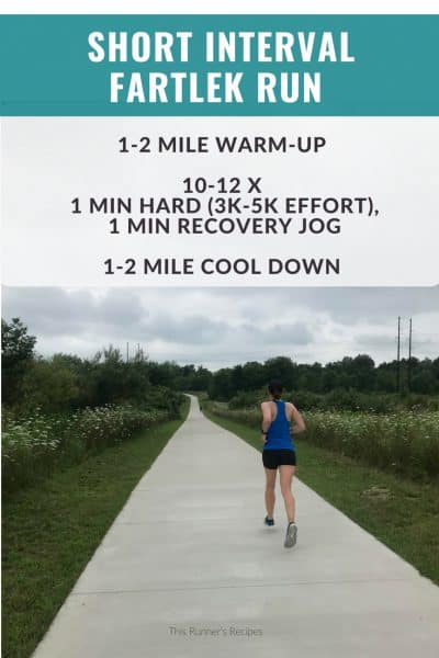 Short Fartlek Interval Run