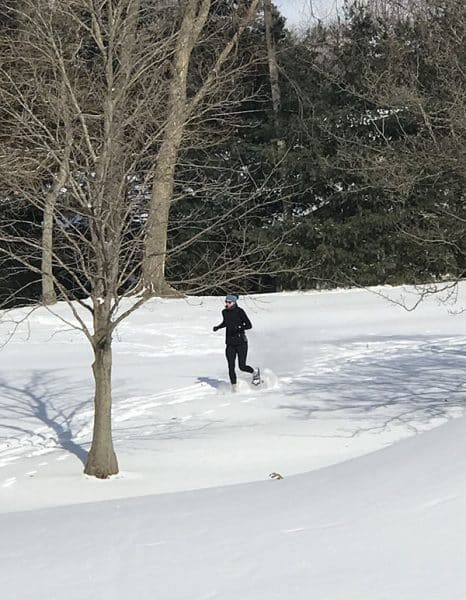 Mile Markers: Snowshoes and Snowstorms