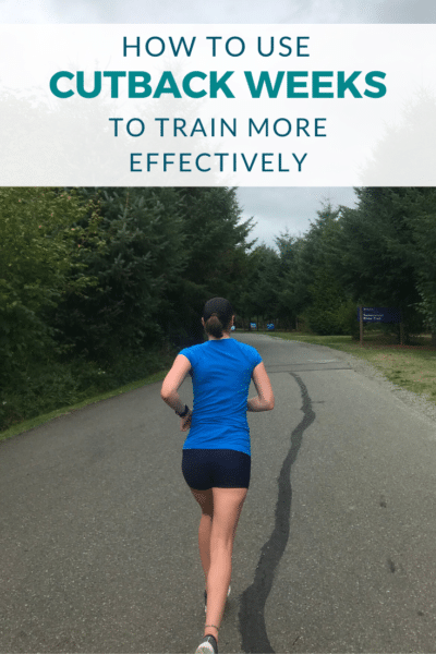 How to Effectively Use Cutback Weeks in Your Training