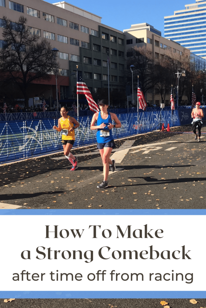 How to get back into racing