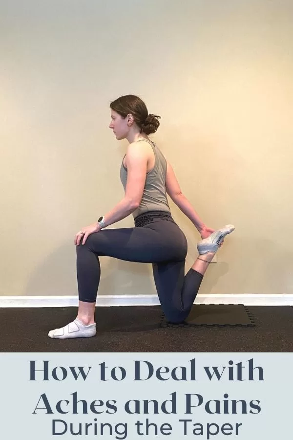 Aches While Tapering for a Race: Why They Happen and How to Deal