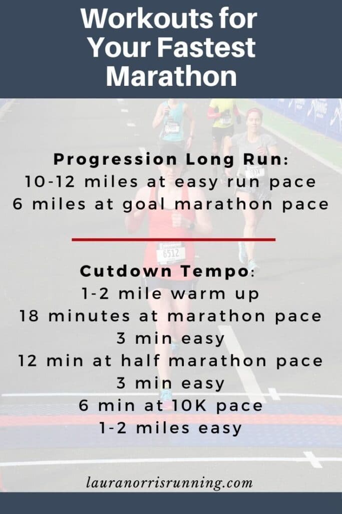 Workouts to Help You Pace Your Fastest Marathon
