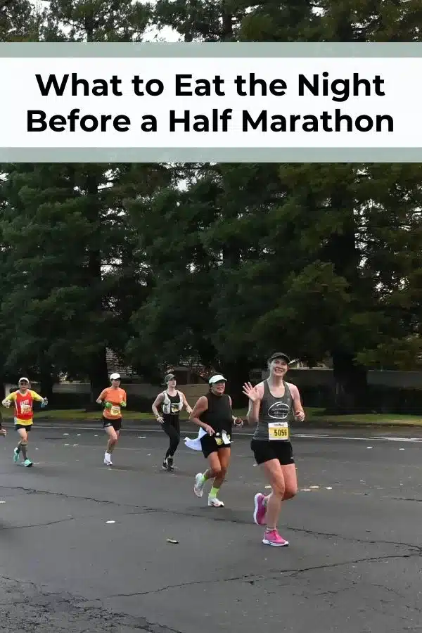 Curious about what to eat the night before a half marathon? Read the full article to learn what to eat before a race - and what foods to avoid.