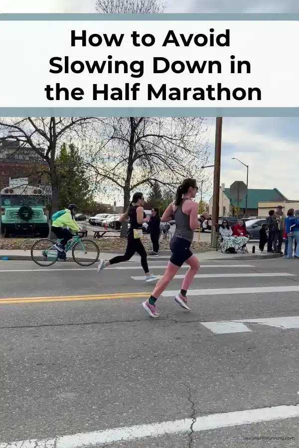 Frustrated that you keep slowing down during a half marathon? Read this article to learn how to improve your half marathon time!