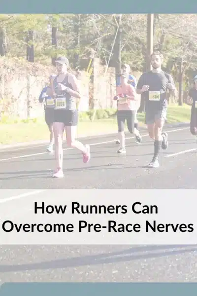 Do you struggle with pre-race jitters? Read the full article to learn about how to overcome race day anxiety!