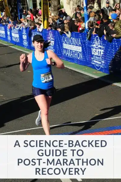 Learn effective strategies for post-marathon recovery, backed by scientific research, to optimize your healing and performance.