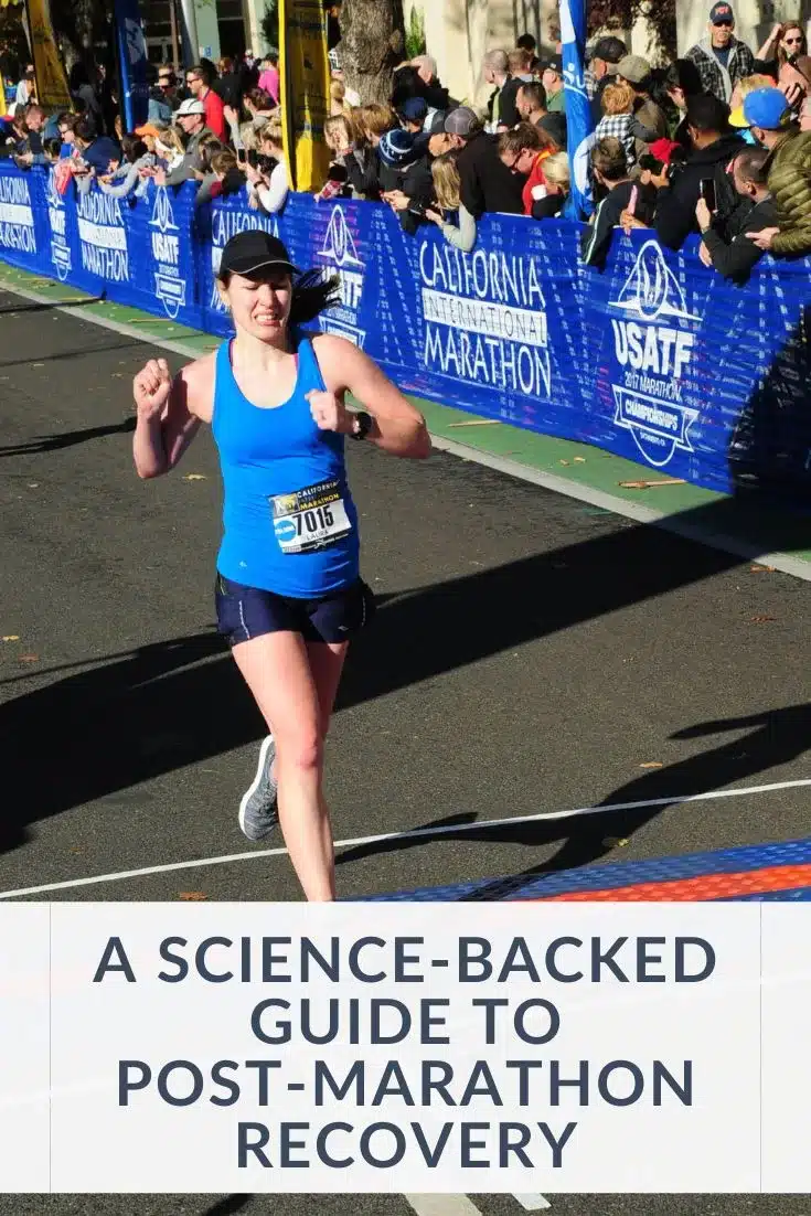 Learn effective strategies for post-marathon recovery, backed by scientific research, to optimize your healing and performance.